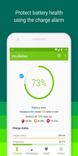 Accu​Battery ภาพหน้าจอ 0