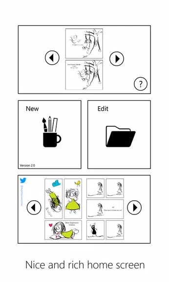 Draw Expressive Comics Tangkapan skrin 1