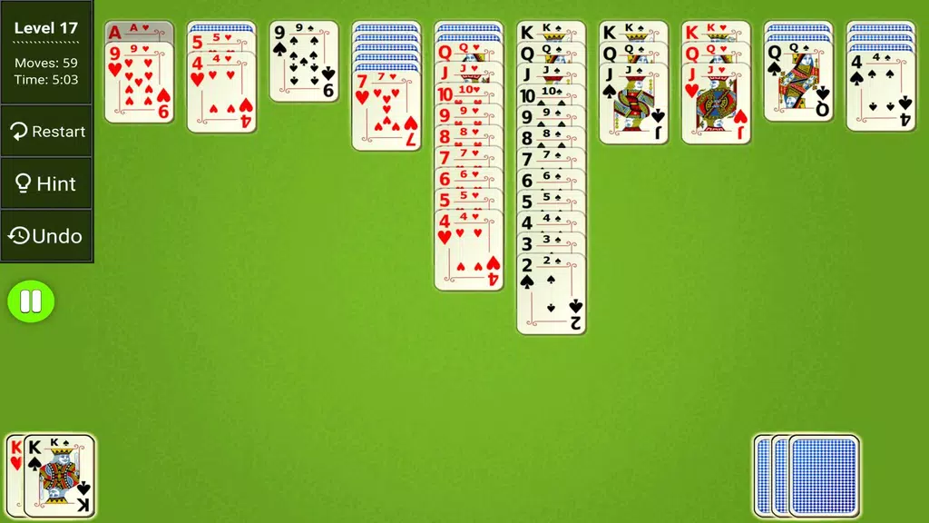 Spider Solitaire Epic應用截圖第2張