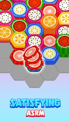 Fruitagon: Stack Sort Captura de tela 2