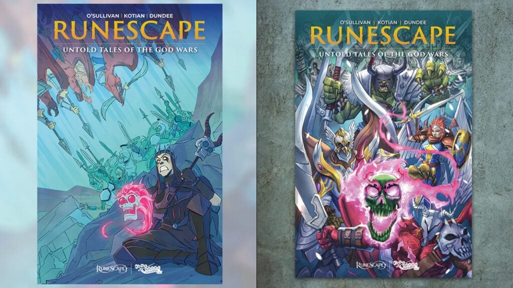 Jagex が RuneScape ストーリー「The Fall of Hallowvale」と「Untold Tales of the God Wars」を書籍として発売します!