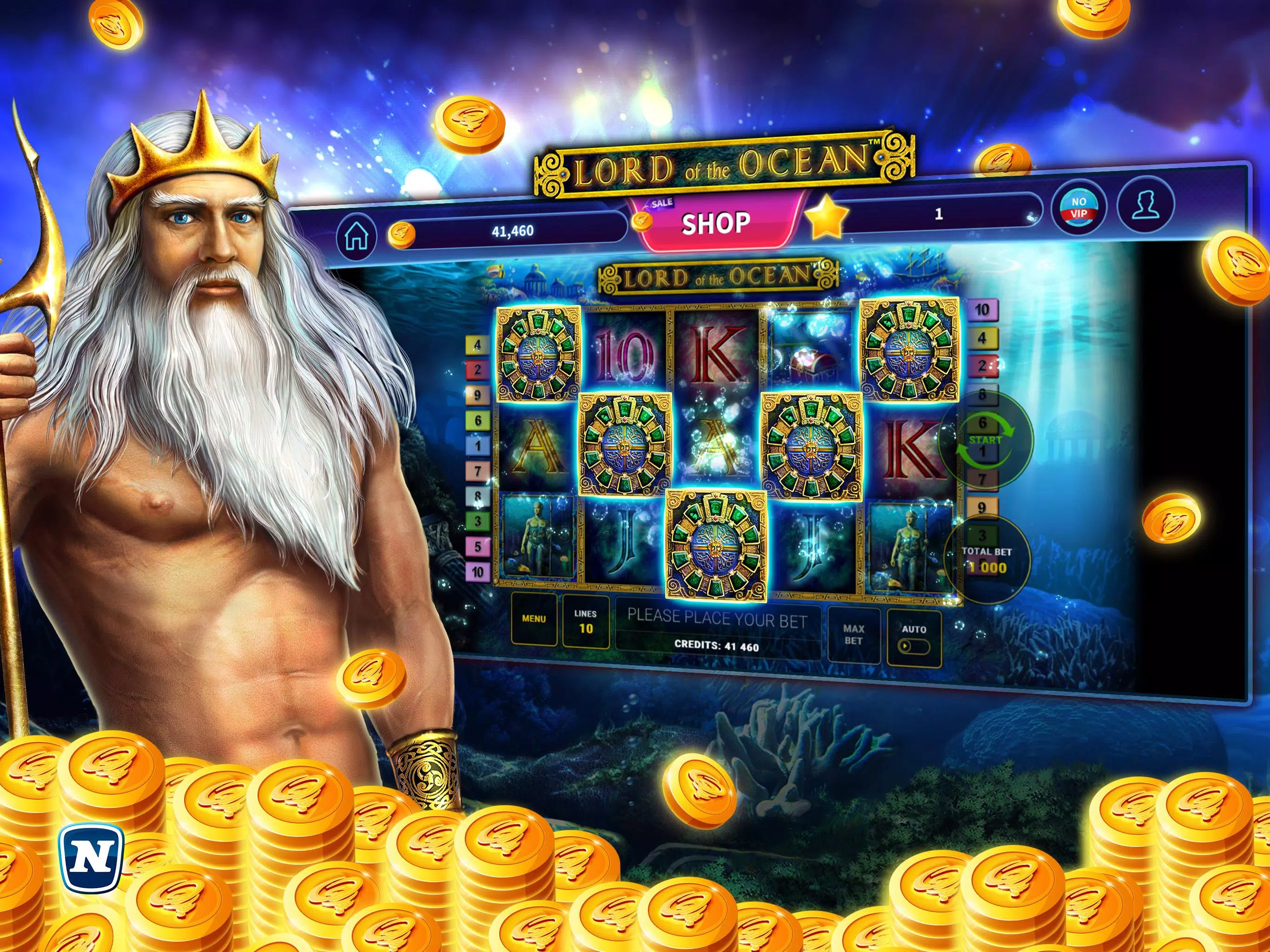 Lord of the Ocean™ Slot Скриншот 3