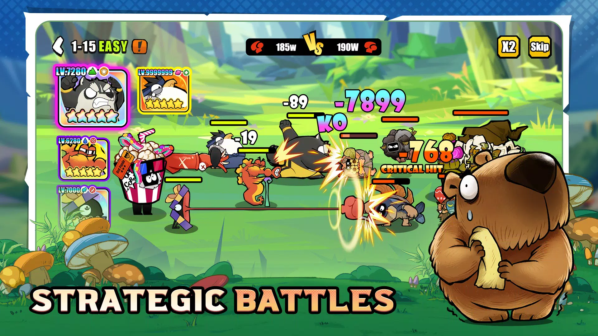 Animal Rumble Ảnh chụp màn hình 1