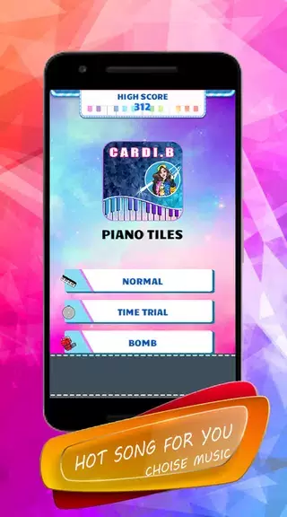 Cardi B - Piano Tiles Schermafbeelding 1