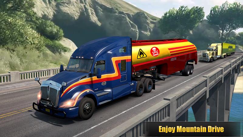 Truck Sim :Modern Tanker Truck स्क्रीनशॉट 3