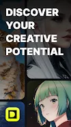 B^ DISCOVER - AI Video Maker Ekran Görüntüsü 0