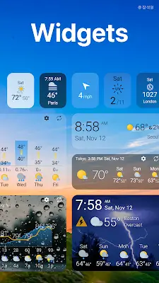 Weather & Widget - Weawow應用截圖第2張