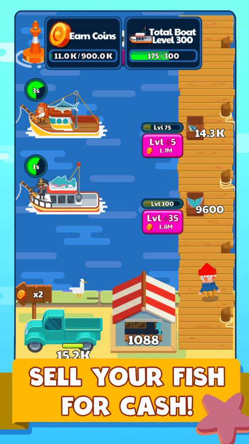 Idle Fishing Story應用截圖第0張