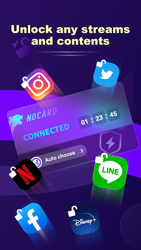 NoCard VPN - No Card Needed Schermafbeelding 3