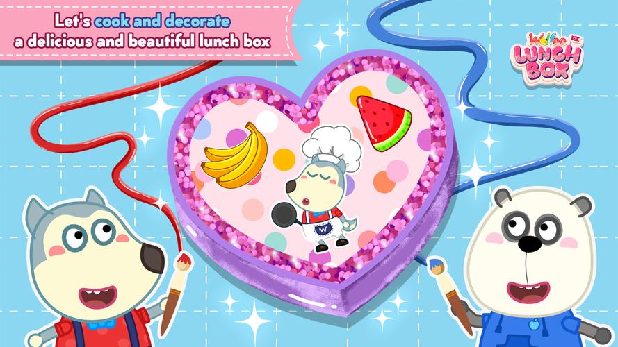 Wolfoo's School Lunch Box应用截图第2张