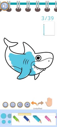Baby Shark Coloring Book應用截圖第0張