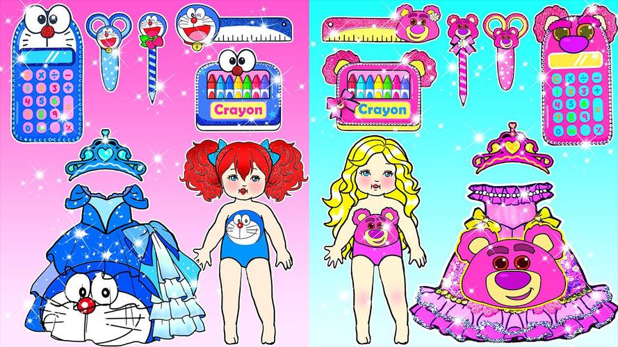 Paper Dolls Diary DIY Dress Up應用截圖第2張