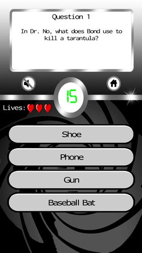 James Bond: Ultimate Fan Quiz ภาพหน้าจอ 1