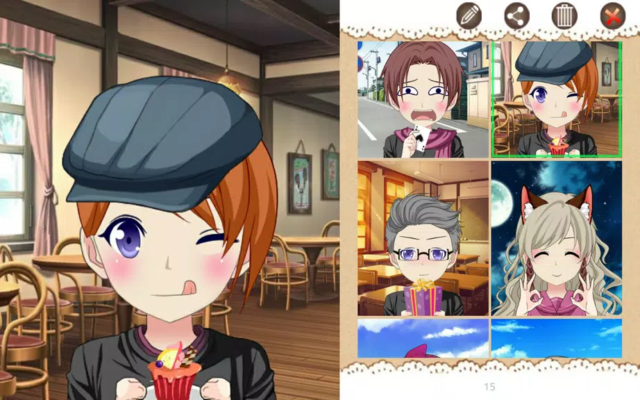 Anime Avatar Studio Tangkapan skrin 1