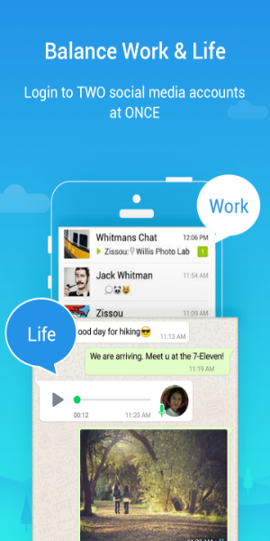 Parallel Space Pro - app clone Ảnh chụp màn hình 2