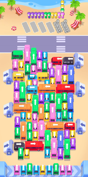 Bus Frenzy : Station Shuffle ภาพหน้าจอ 1