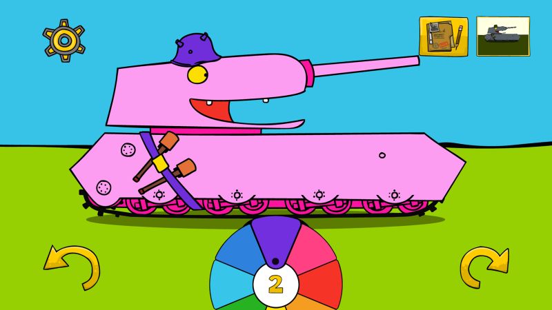Tanktoon RanZar Coloring स्क्रीनशॉट 1