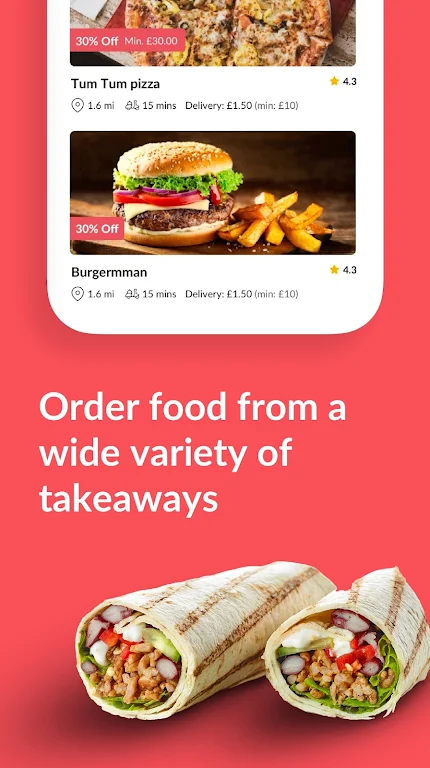 Foodhub - Online Takeaways應用截圖第0張