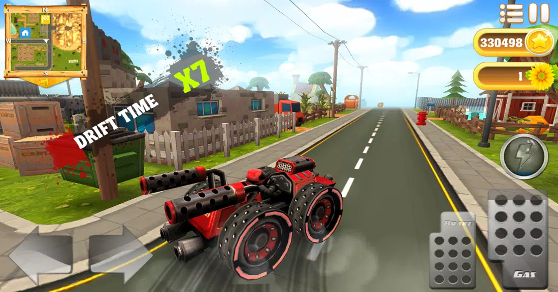 Schermata Cartoon Hot Racer 3D 2