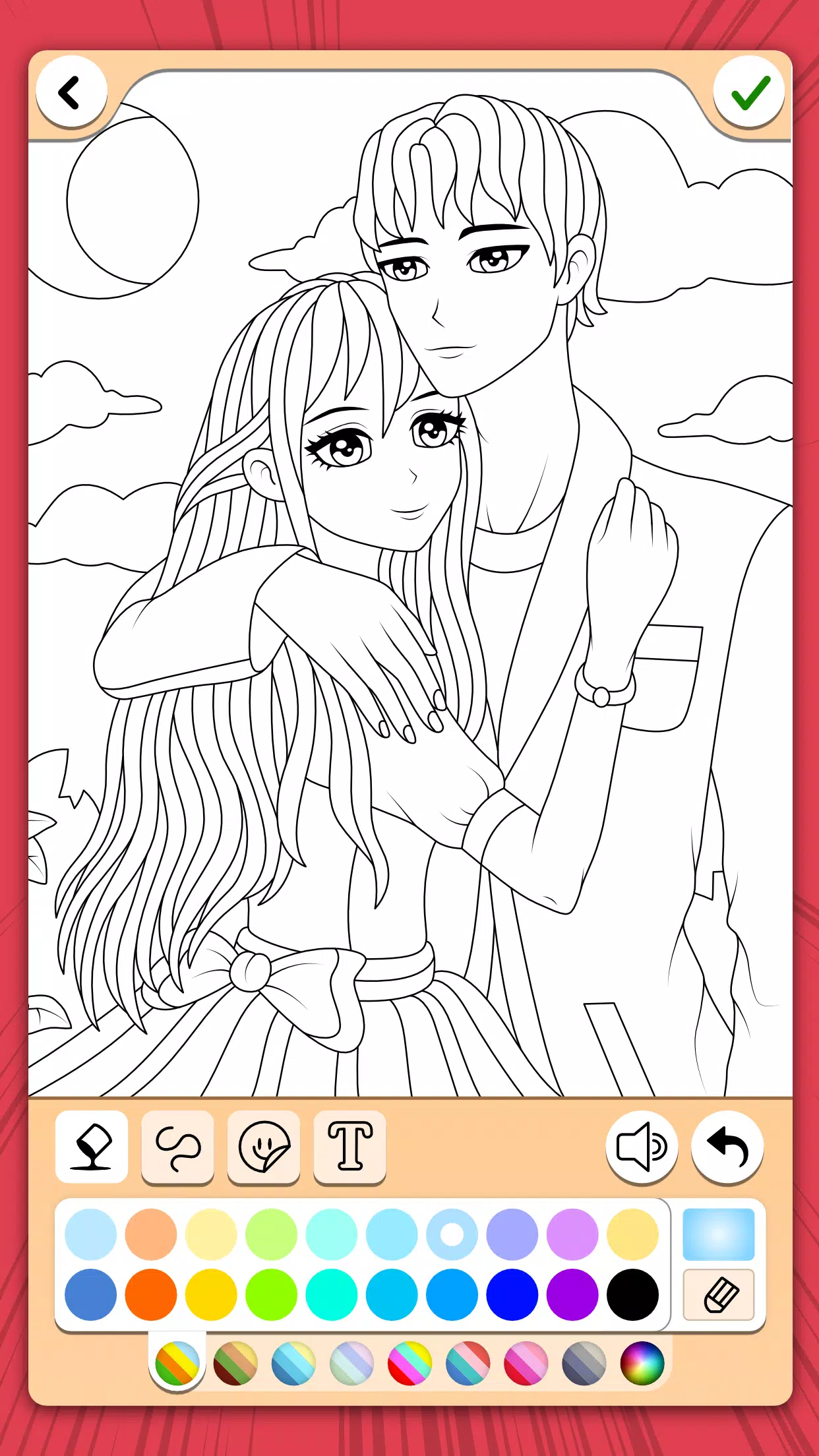 Manga Coloring Book Screenshot 2