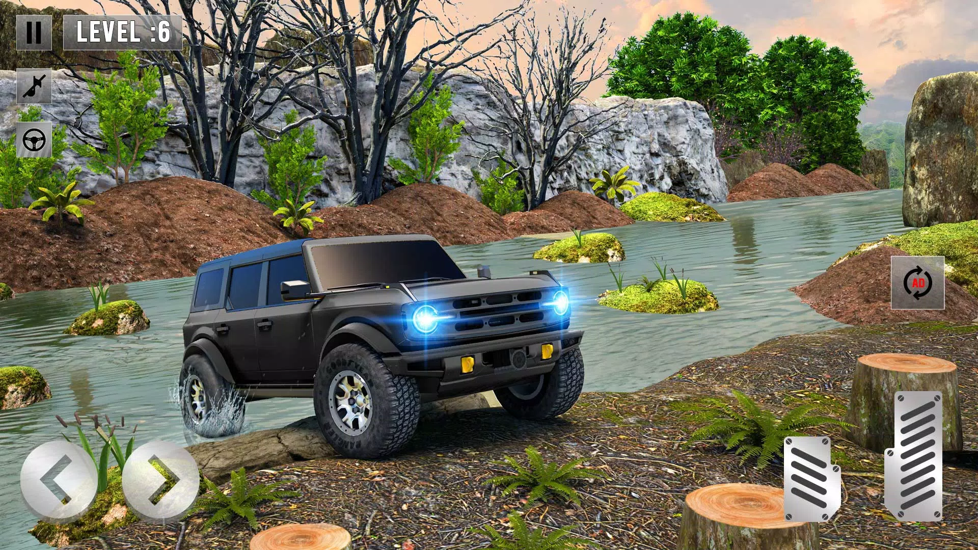 4x4 SUV Car Driving Simulator Capture d'écran 0