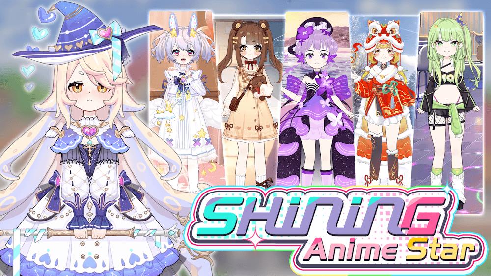 Dress Up! Shining Anime Star 스크린샷 0