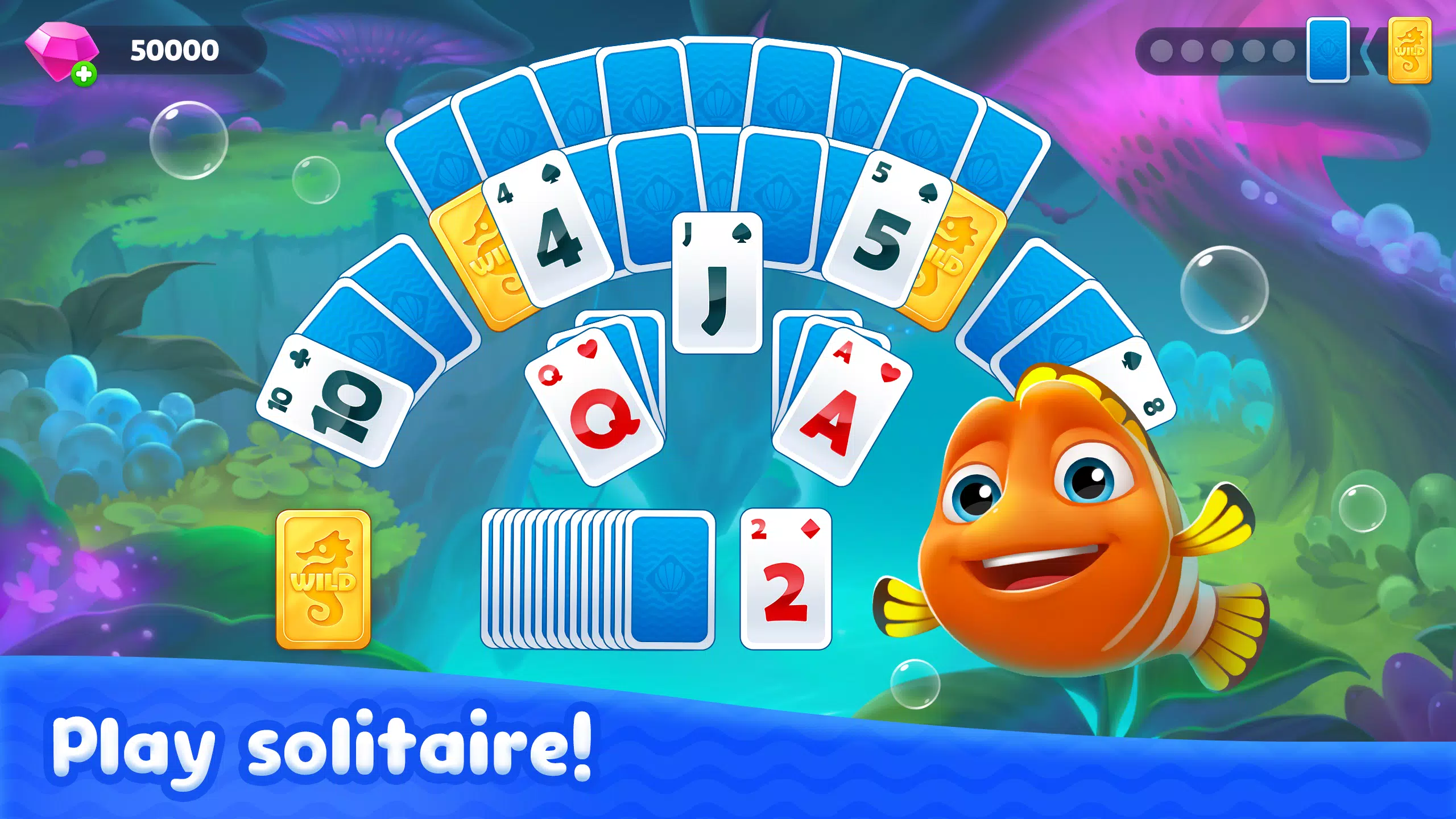 Fishdom Solitaire ภาพหน้าจอ 1