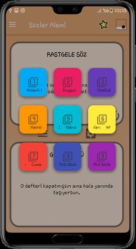 Sözler Alemi -  Durum Sözleri स्क्रीनशॉट 2