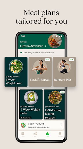 Lifesum Food Tracker & Fasting 스크린샷 3