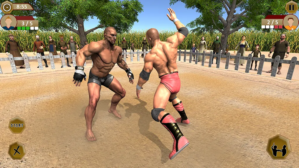 Kabaddi Games Fighting League Captura de tela 0