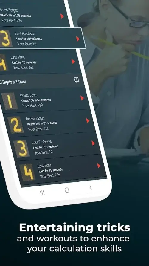 Mental Math Tricks Workout Screenshot 2