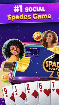 VIP Spades - Online Card Game Скриншот 1