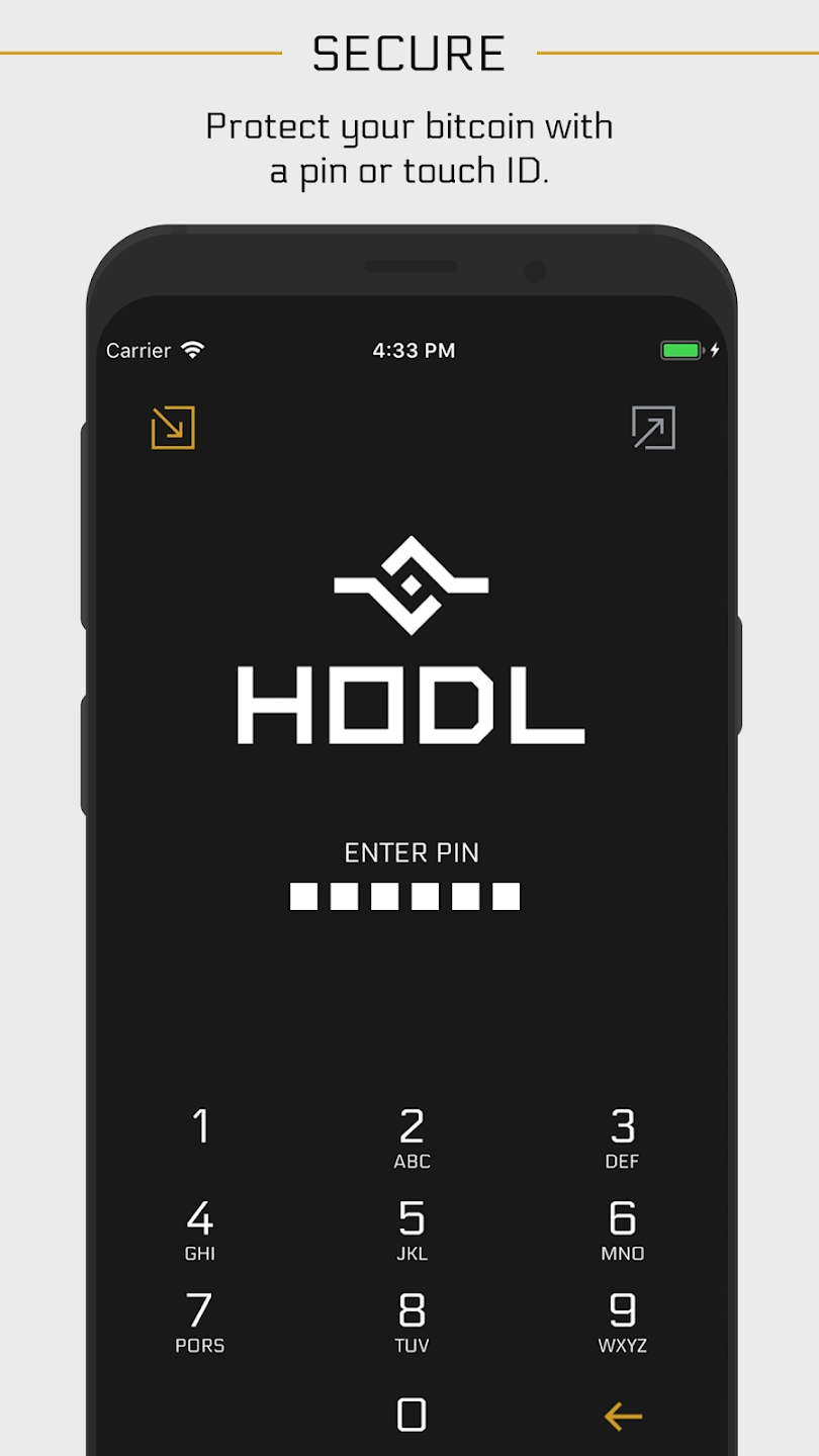 HODL Wallet Tangkapan skrin 0