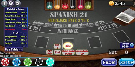 Spanish Blackjack 21 スクリーンショット 0