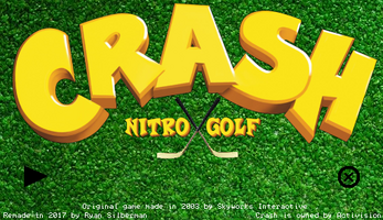 Crash Nitro Golf Captura de pantalla 0