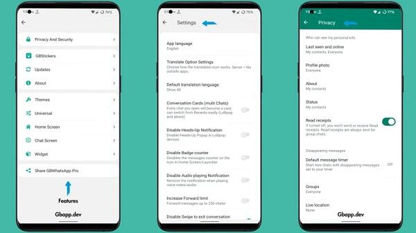 GBWhatsApp Pro v17.77 স্ক্রিনশট 2
