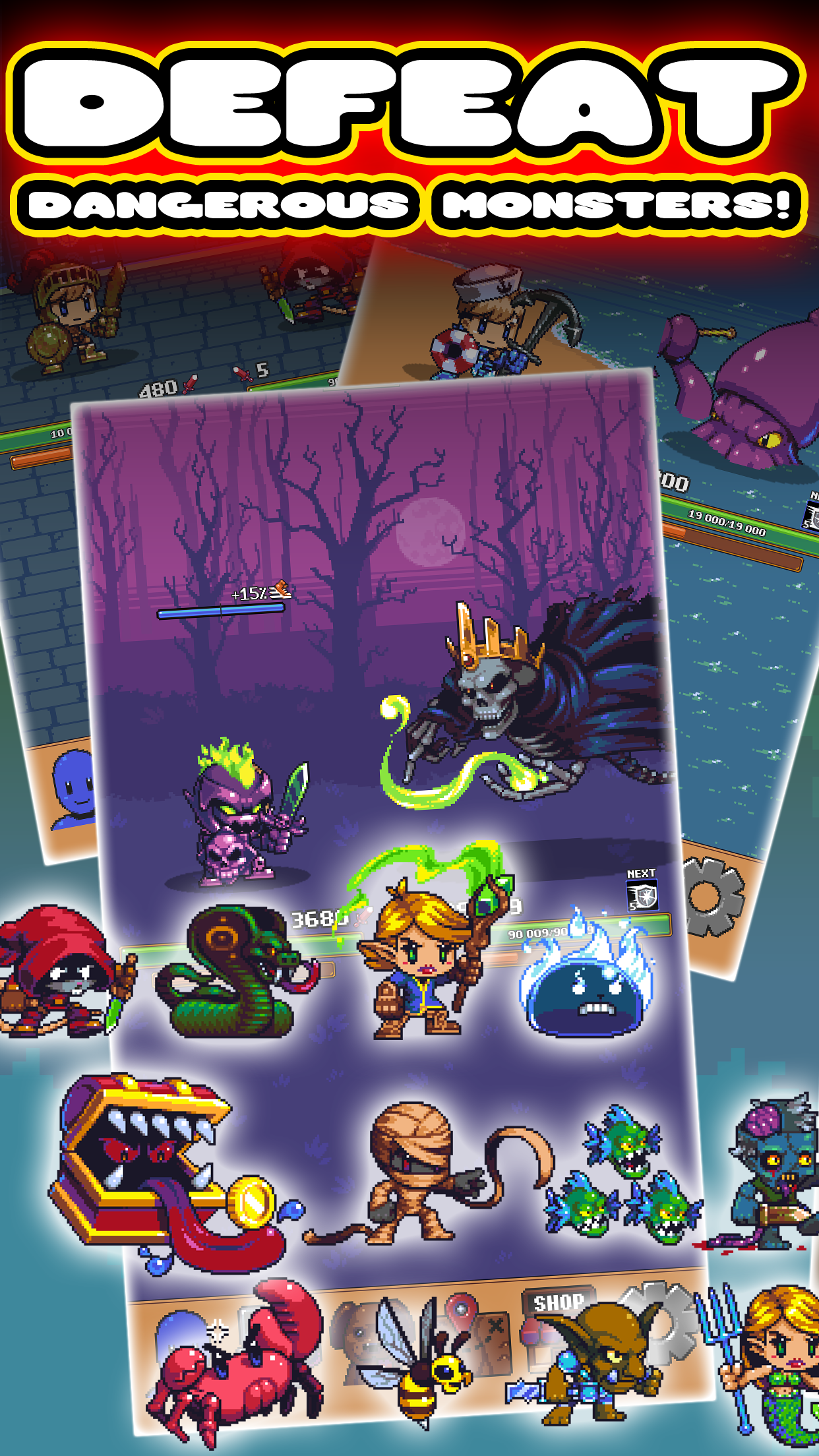 Idle Grindia: Dungeon Quest 스크린샷 0