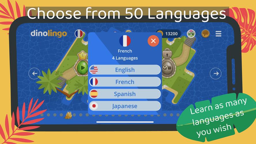 Dinolingo Kids Learn Languages スクリーンショット 2