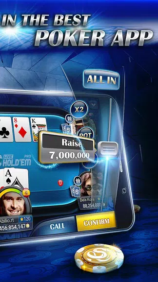 Live Hold’em Pro Poker ภาพหน้าจอ 1