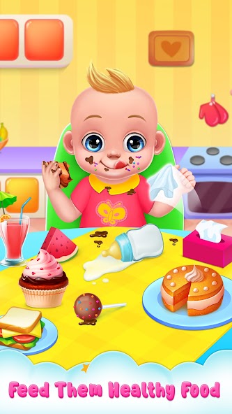 BabySitter DayCare Games Mod ဖန်သားပြင်ဓာတ်ပုံ 1