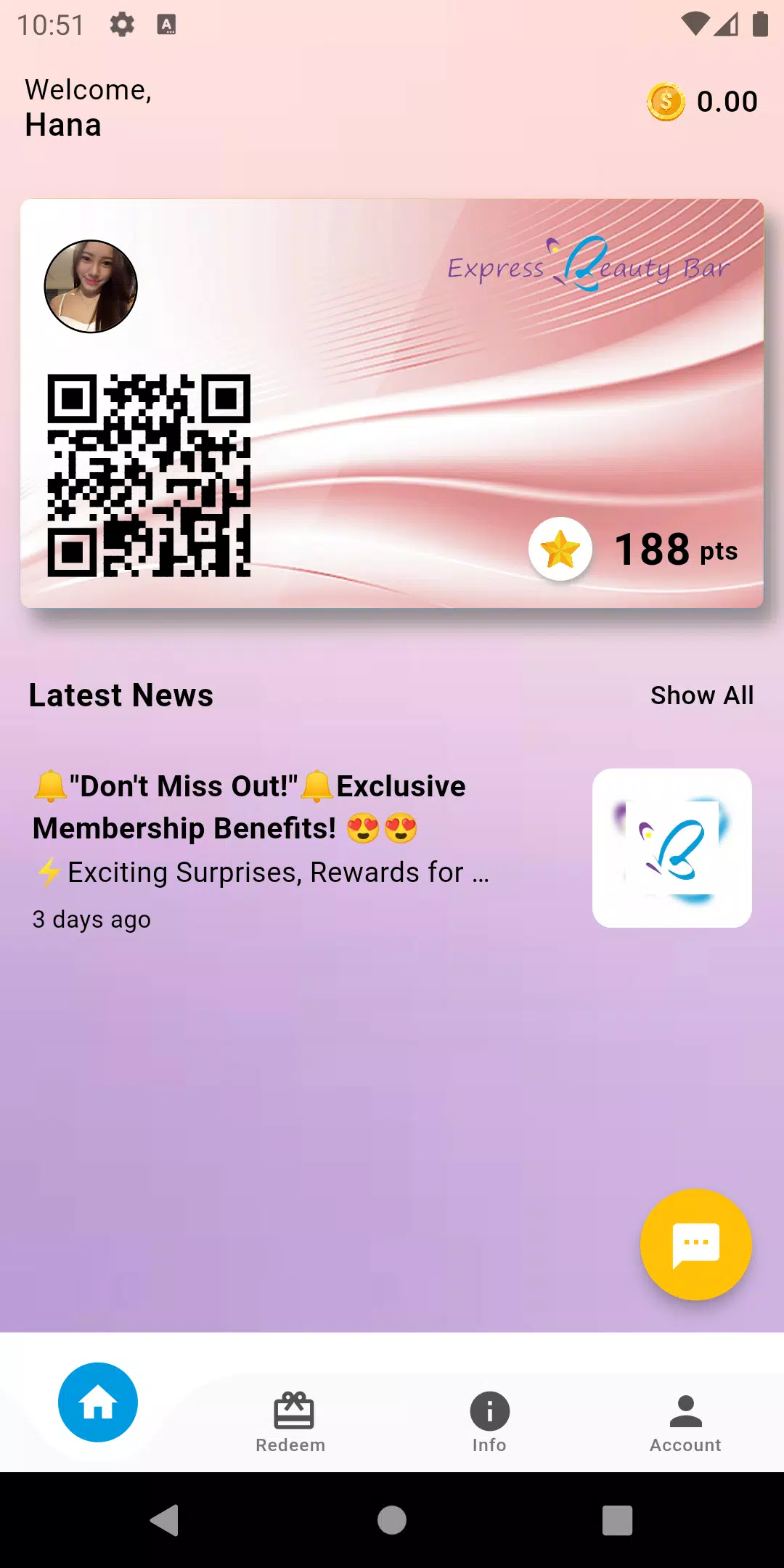 Express Beauty Bar Screenshot 1