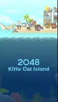 2048 Kitty Cat Island ဖန်သားပြင်ဓာတ်ပုံ 1