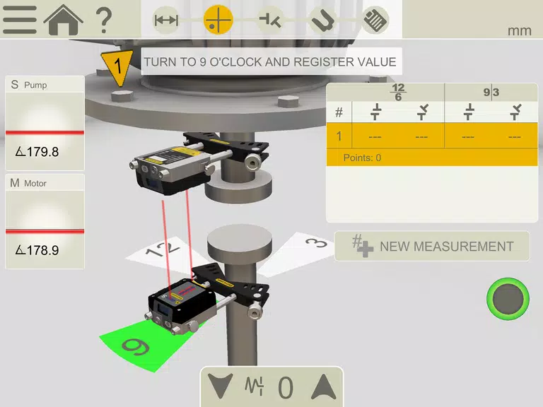 Easy-Laser XT Alignment Ekran Görüntüsü 3