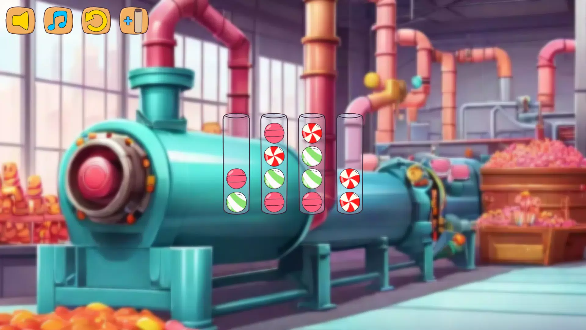 Schermata Sorting: Candy Factory 2