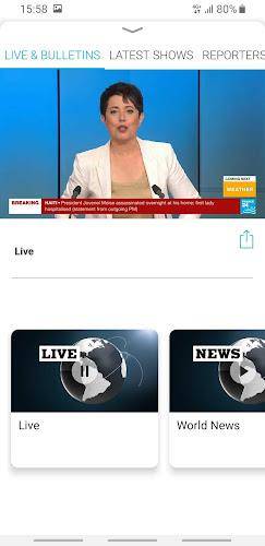 Schermata FRANCE 24 - Live news 24/7 1