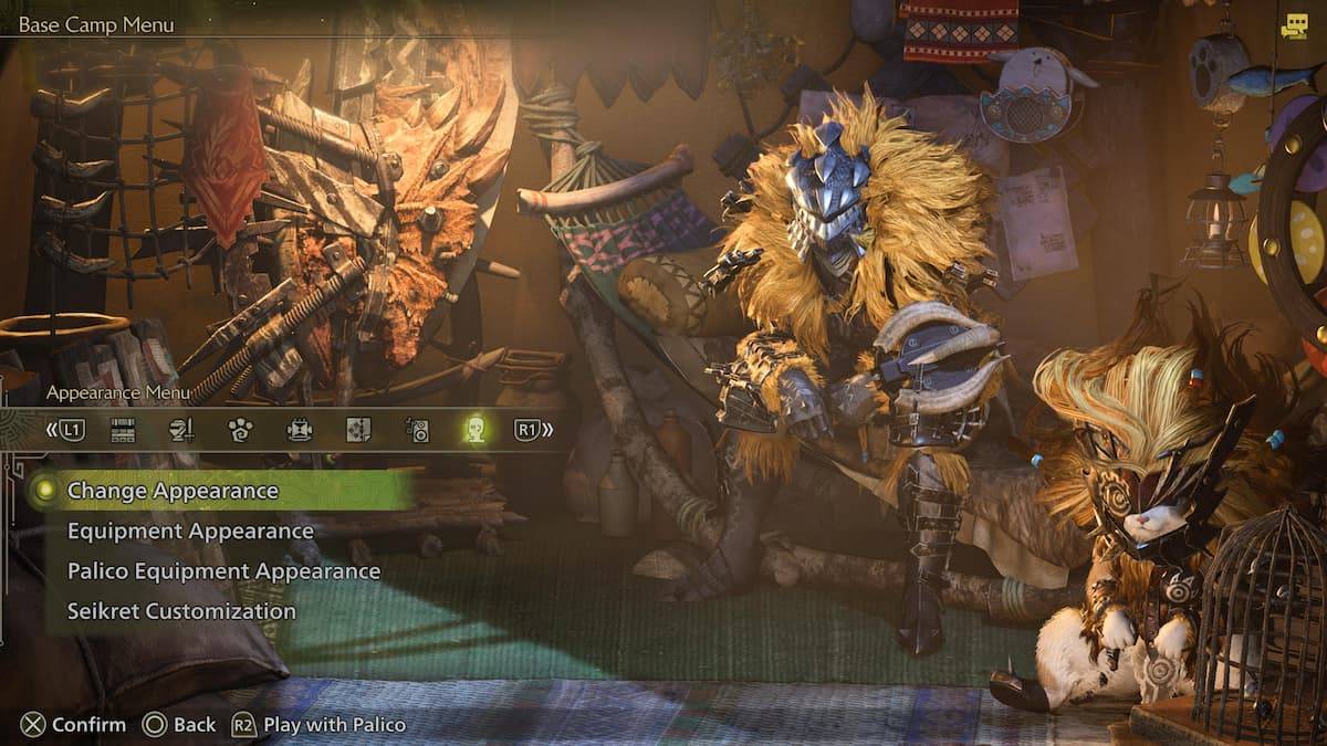 Monster Hunter Wilds ဇာတ်ကောင်ဖန်တီးမှု