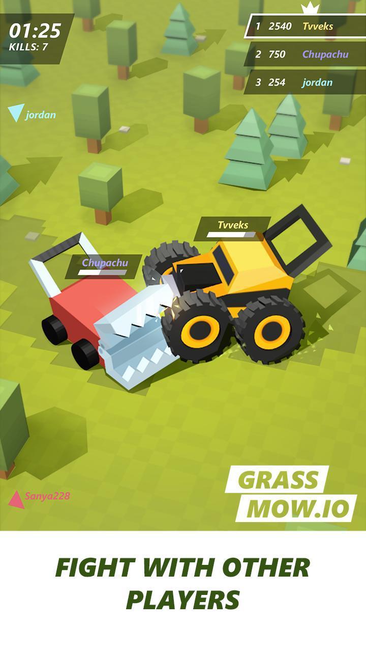 Grass mow.io - survive Tangkapan skrin 0