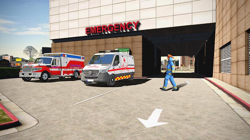 Hospital Driver Ambulance Game ဖန်သားပြင်ဓာတ်ပုံ 3