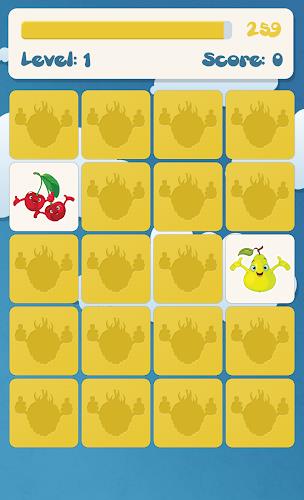 Fruits Memory Game for kids Zrzut ekranu 3