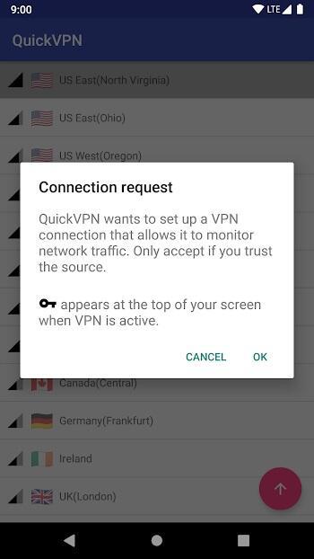 Schermata QuickVPN Mod 3